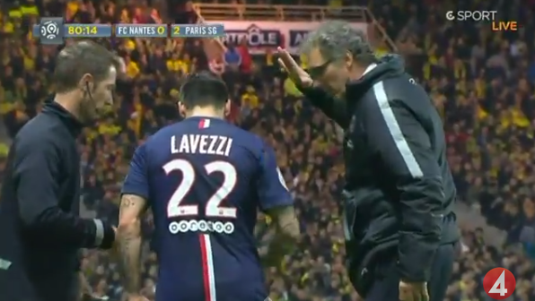 PSG, Ligue 1, dålig stämning, Laurent Blanc, Ezequiel Lavezzi